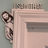 Thumbnail for 1pc, Jesus Door Frame Decoration Ornament, Scene Decor, Room Decor