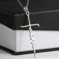 Thumbnail for Gorgeous Stainless Steel Christian Cross Necklace - The Perfect Symbol of Faith and Prayer